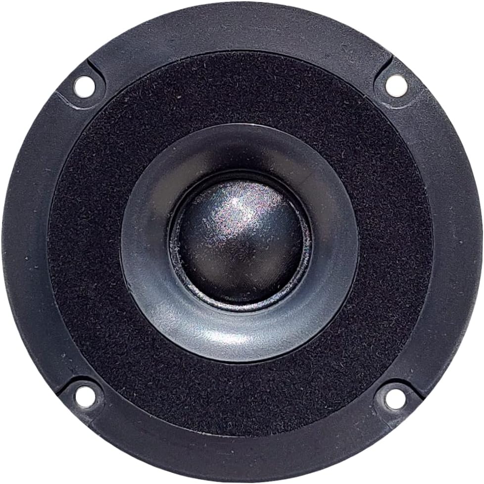 1 MONACOR DT-105 Kalottenhochtöner schwarz 30 Watt rms 50 Watt max 10 cm 100 mm 4" Impedanz 8 Ohm 2,