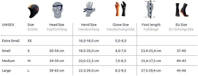Sailfish® Neoprene Glove | Wärmender Handschuh mit Langem Schaft | Für Niedrige Wassertemperaturen |
