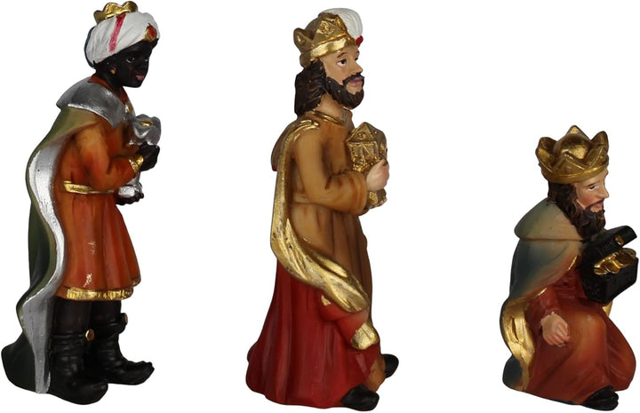 ZICOM Krippenfigurenset Hlg. DREI Könige Eden klassisch ca. 8cm Polyresin handbemalt
