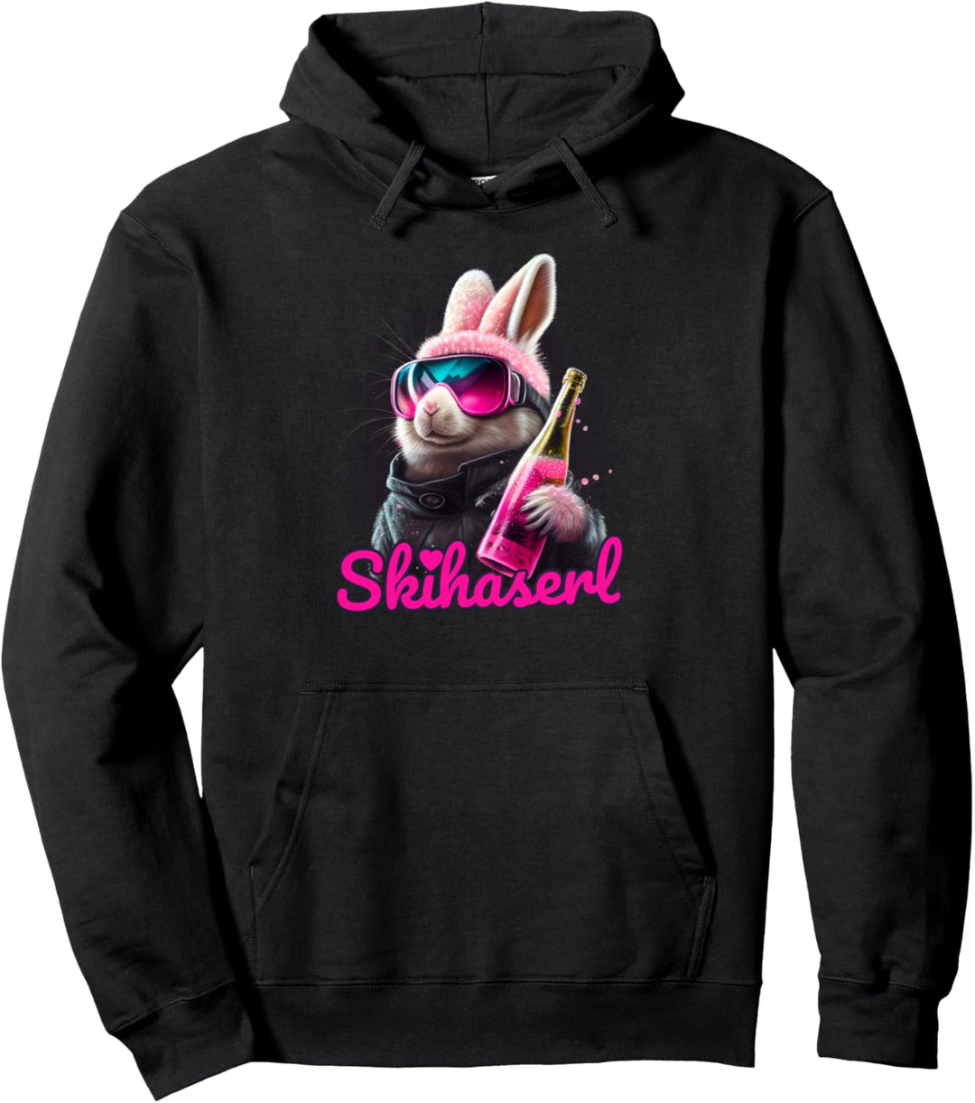 Skifahren Skihaserl | Apres-Ski Pullover Hoodie