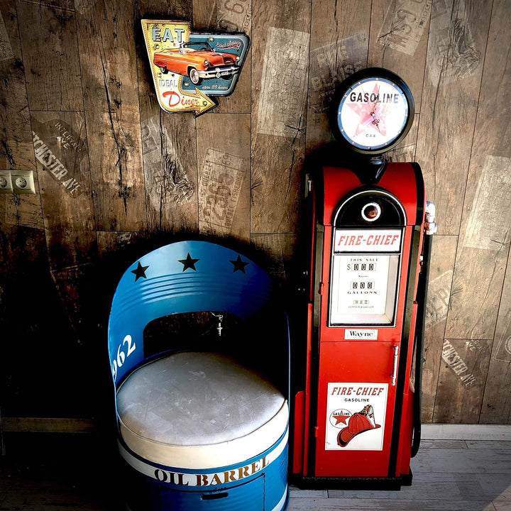 Retro-Schild, beleuchtet, Café, Vintage Metallschild, Handwerk, Zubehör für Zuhause (Diner), Diner