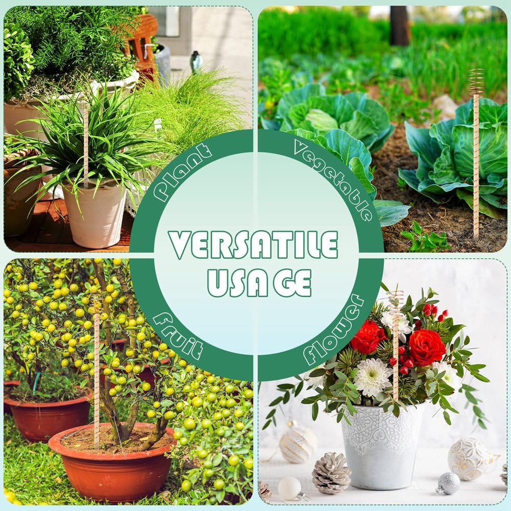 18 Stück Elektrokultur-Pflanzenstäbe, Gartenstäbe, Elektrokultur-Kupfer-Gartenantenne für Gartenpfla