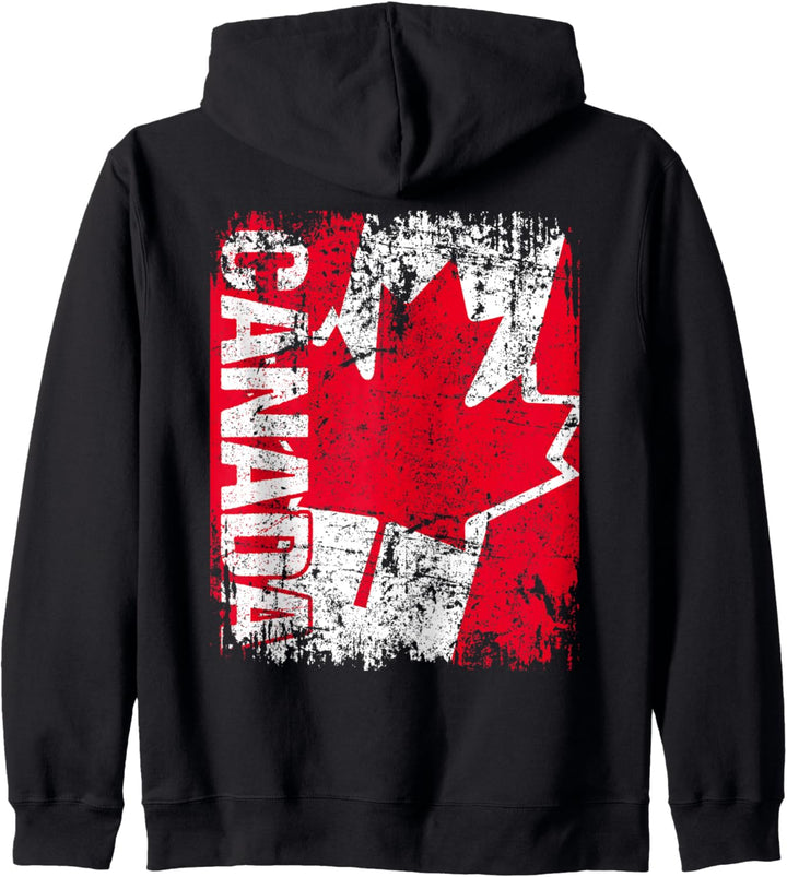 KANADA Flagge | Damen Herren Kinder KANADA Kapuzenjacke