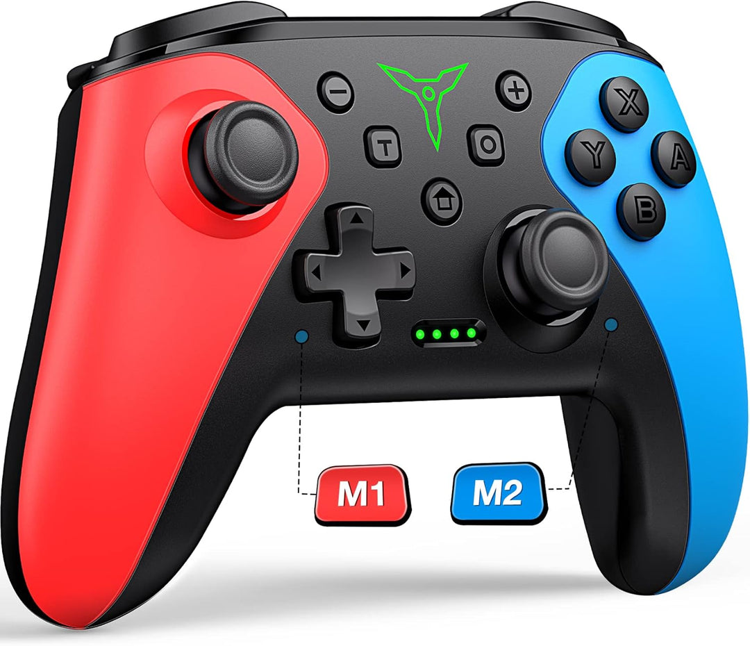 HELLCOOL Switch Controller, Kabellos Switch Controller für Switch/Lite/OLED Konsole, Switch Pro Cont