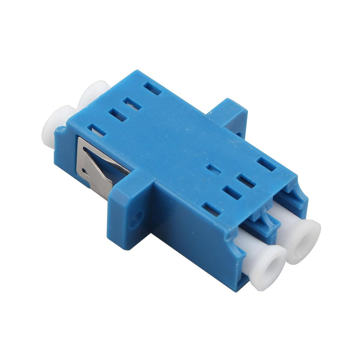 Jopto Glasfaser Adapter LC auf LC UPC Duplex Glasfaserkoppler Netzwerk Internetanschluss Kupplung (B