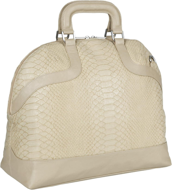 Lässig Wickeltasche Tender Bowler Bag, Snake Beige