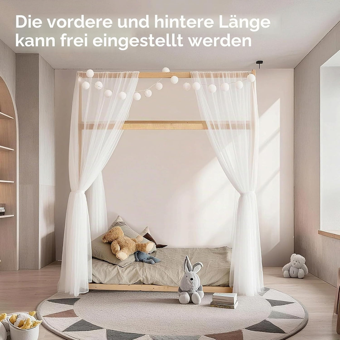 2 Stück Haus-Bettwäsche-Set, Bettdecke für die Heimbett-Dekoration, Bettdecke Haus-Dekoration für Ju