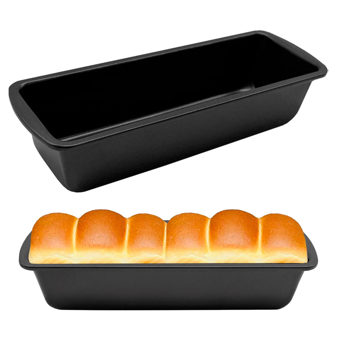 2 Stk Brotbackform Rechteckig, 27x9,5x6cm Kastenform Kuchen Edelstahl Kastenform Brot Brotbackformen
