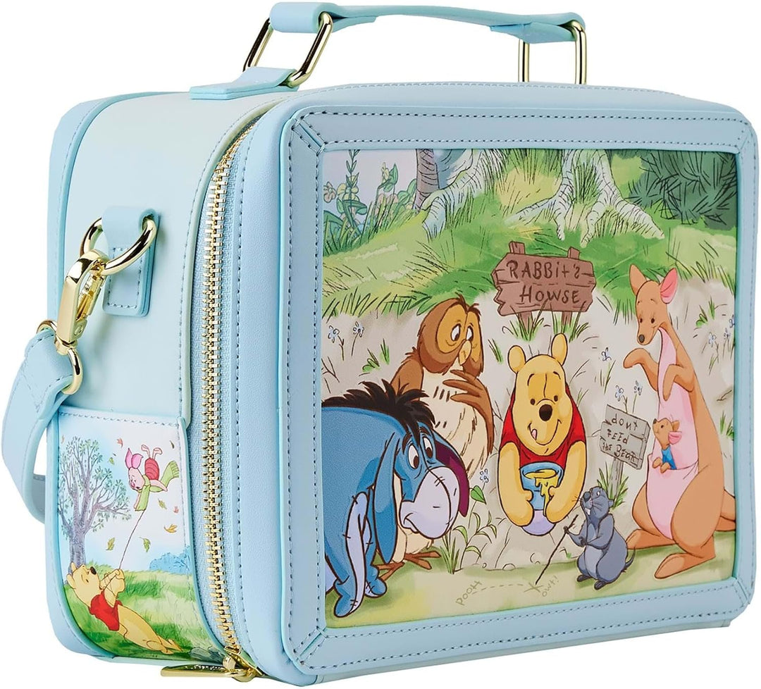 Loungefly Disney Winnie Puuh Vintage Lunchbox Crossbody Bag One Size, One Size