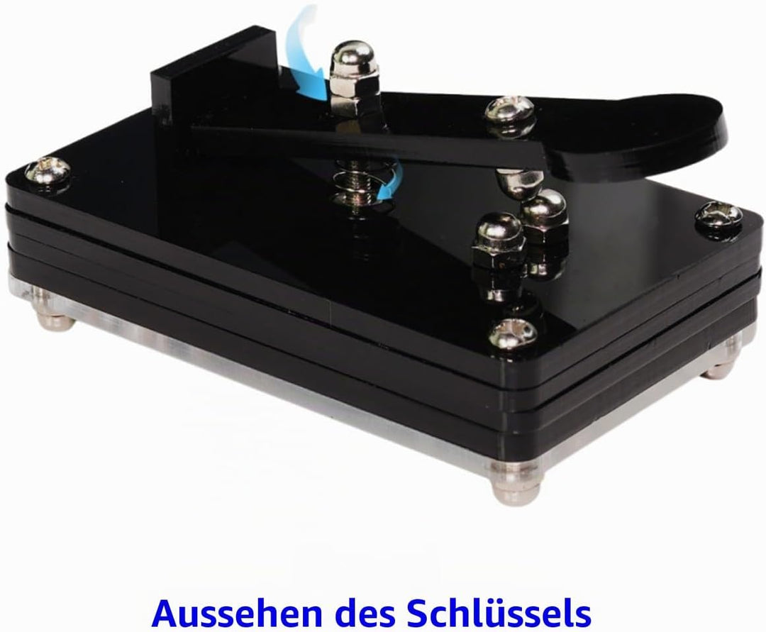 DIY Morsecode Lötbausatz, Morse Code Trainer Kit, Elektro Bausatz Löten mit Komponenten, Leiterplatt