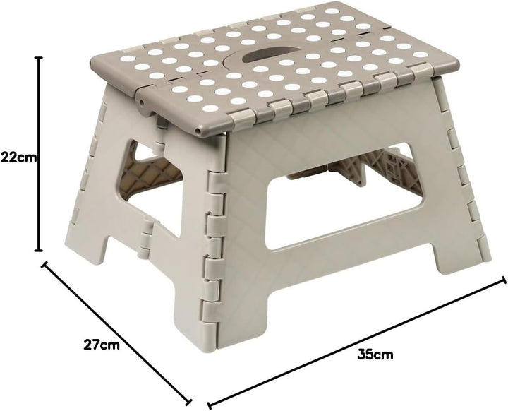 KESPER | Klapptritt, Material: Kunststoff, Masse: Masse: 35 x 27 cm, Höhe: 22 cm, max. Belastbarkeit