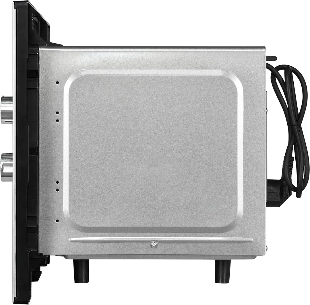 Exquisit Einbaumikrowelle EMW20-DG-020 inox | 800 W Leistung | 1000 W Grill | 8 Autokochprogramme| D