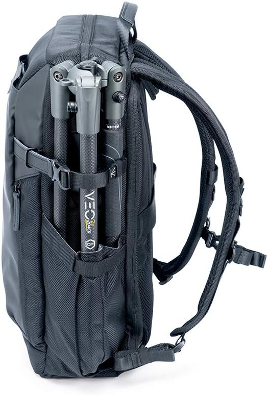 Vanguard VEO SELECT45M BK Rucksack/Schultertasche für DSLR-Kamera, Videoausrüstung oder Drohne, Schw