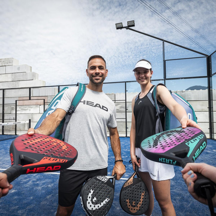 HEAD Unisex – Erwachsene Flash 2023 Padelschläger Einheitsgrösse Coral/Grey, Einheitsgrösse Coral/Gr