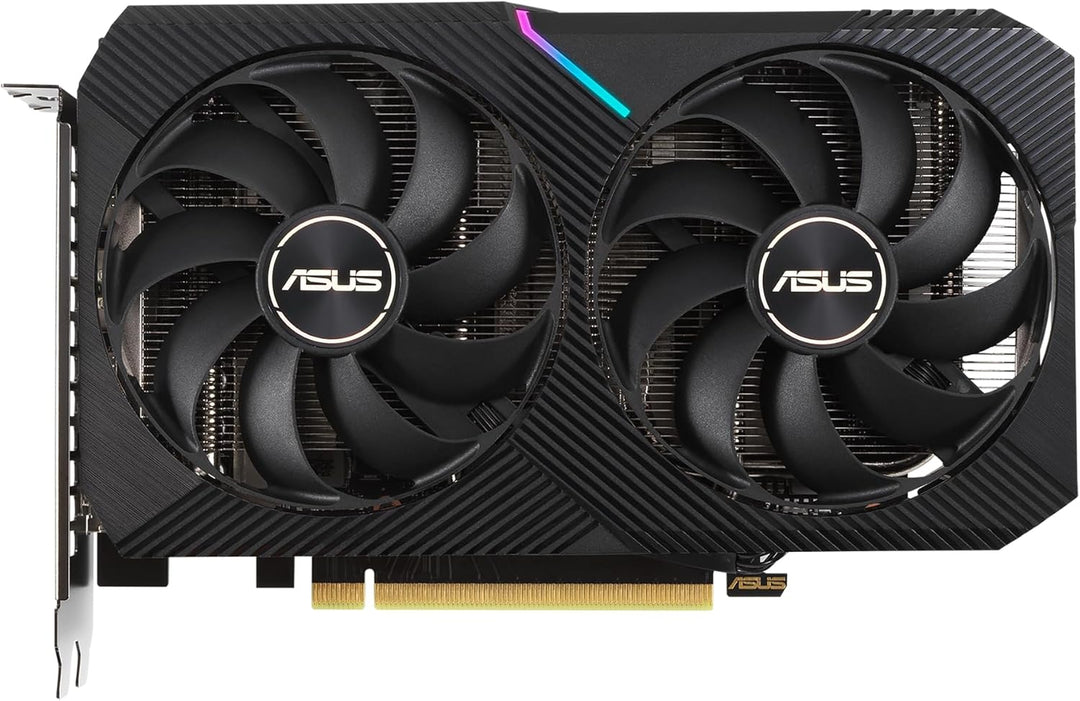 ASUS GeForce Dual RTX 3060 12GB V2 OC Edition Gaming Grafikkarte (GDDR6 Speicher, PCIe 4.0, 1x HDMI