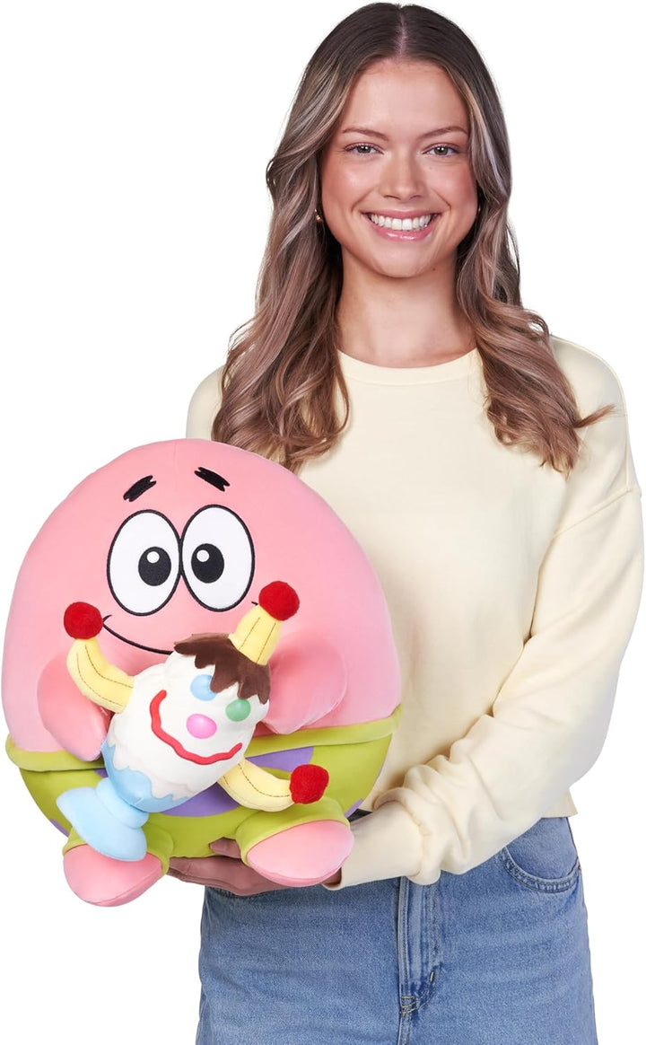 Snackles Figur Spongebob Schwammkopf, 35 cm grosses Plüschspielzeug (Patrick &Goofy Goober) von ZURU