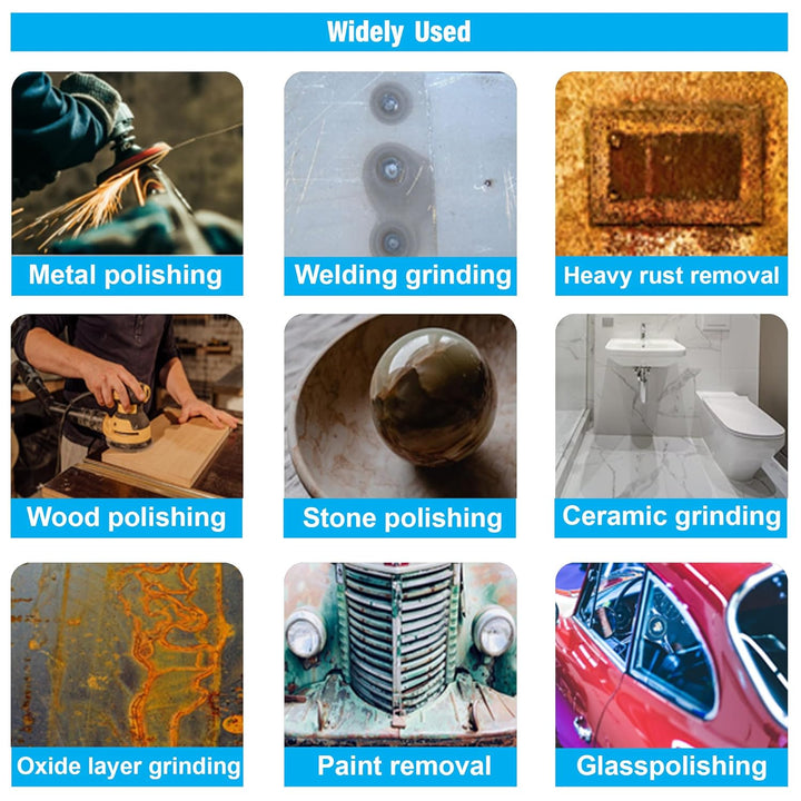 hergestellt mit 3 M Schleifband Vliesband Rohrbandschleifer Schleifmaschine SC-BL 40x760mm, 5 Stück,