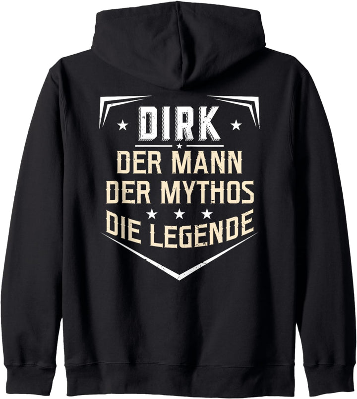 Dirk Der Mann Der Mythos Die Legende Vorname Kapuzenjacke