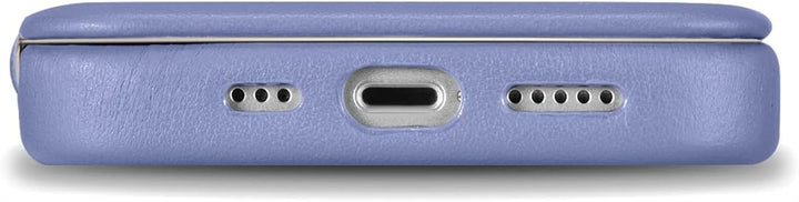 Mobiskin Hülle kompatibel mit Apple iPhone 14 (6,1 Zoll), Handyhülle mit echtem Leder, Case, Schutzh