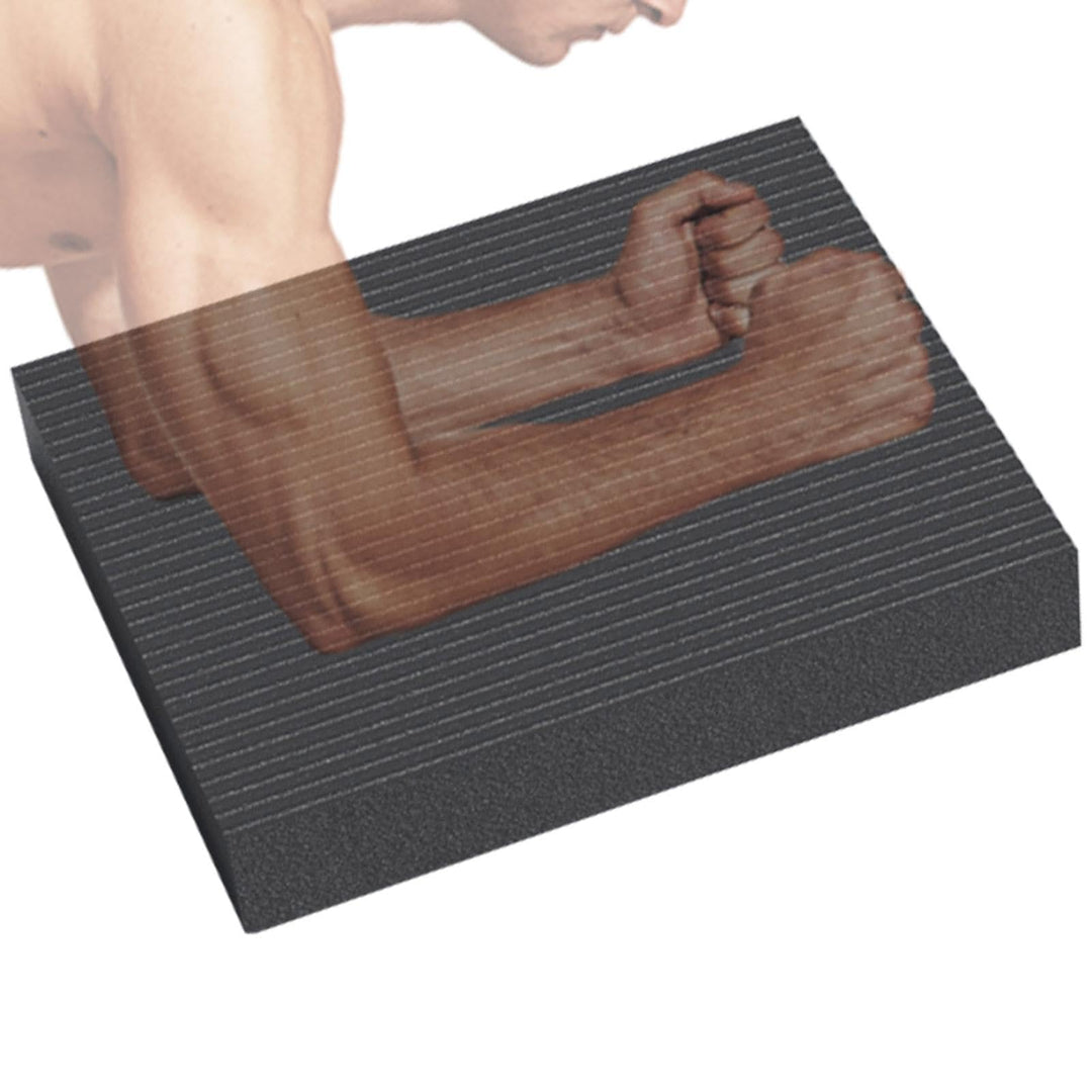 Fitness-Kniebandage, Trainingsmatte | Übung mit rutschfester Kniematte für das Fitnessstudio – siche
