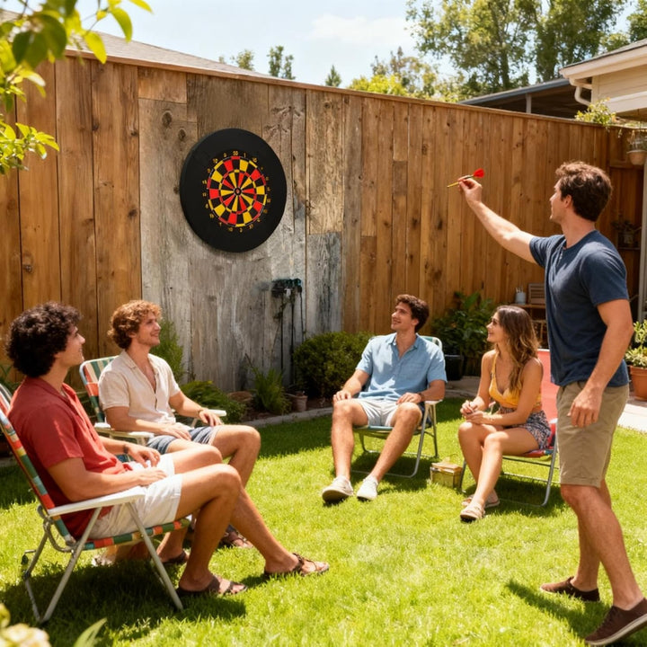 Dart Surround Rund, Schutzring Für 45 cm Dartscheibe, Dart Surround Auffangring, Eva Darts Wandschut
