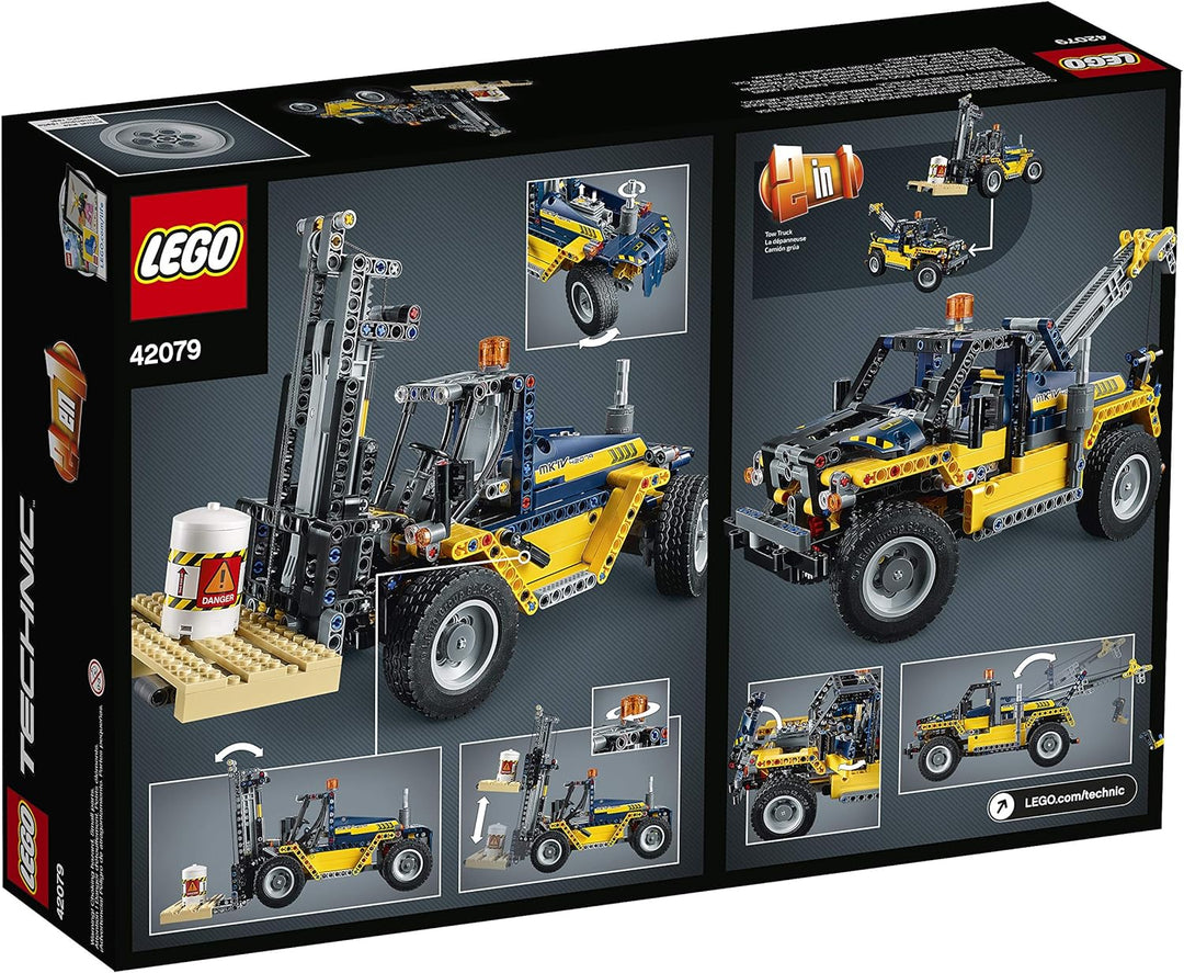 LEGO Technic 42079 - Schwerlast-Gabelstapler (592 Teile)
