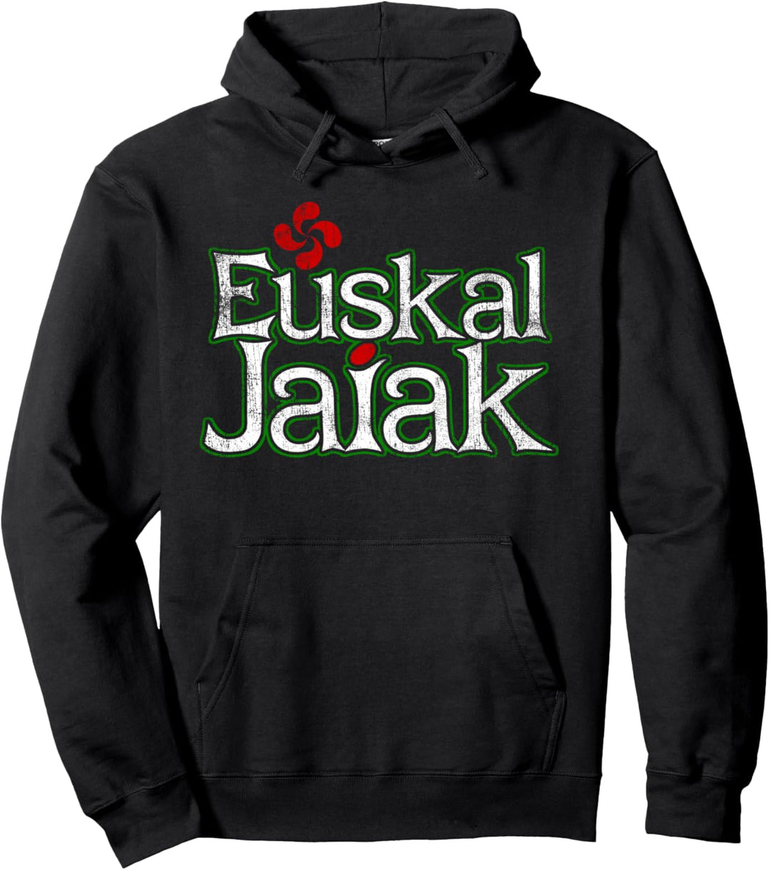 "Euskal Jaiak" Pais Vasco Shirt / Basque Festivities Pullover Hoodie