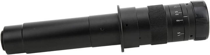 Oumefar 300X verstellbares C Mount Objektiv Industrielles 0, 7X 4, 5X Mikroskop Kameraobjektiv 25 mm