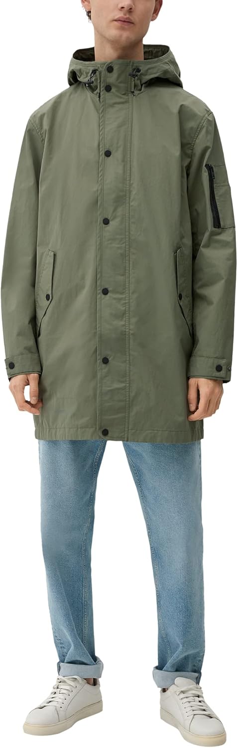 s.Oliver Herren Mantel XL Grün, XL Gr&#xFC;n