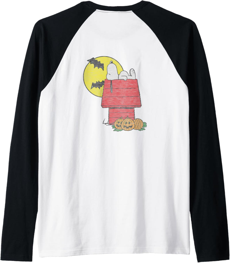 Peanuts Halloween Chillin Raglan