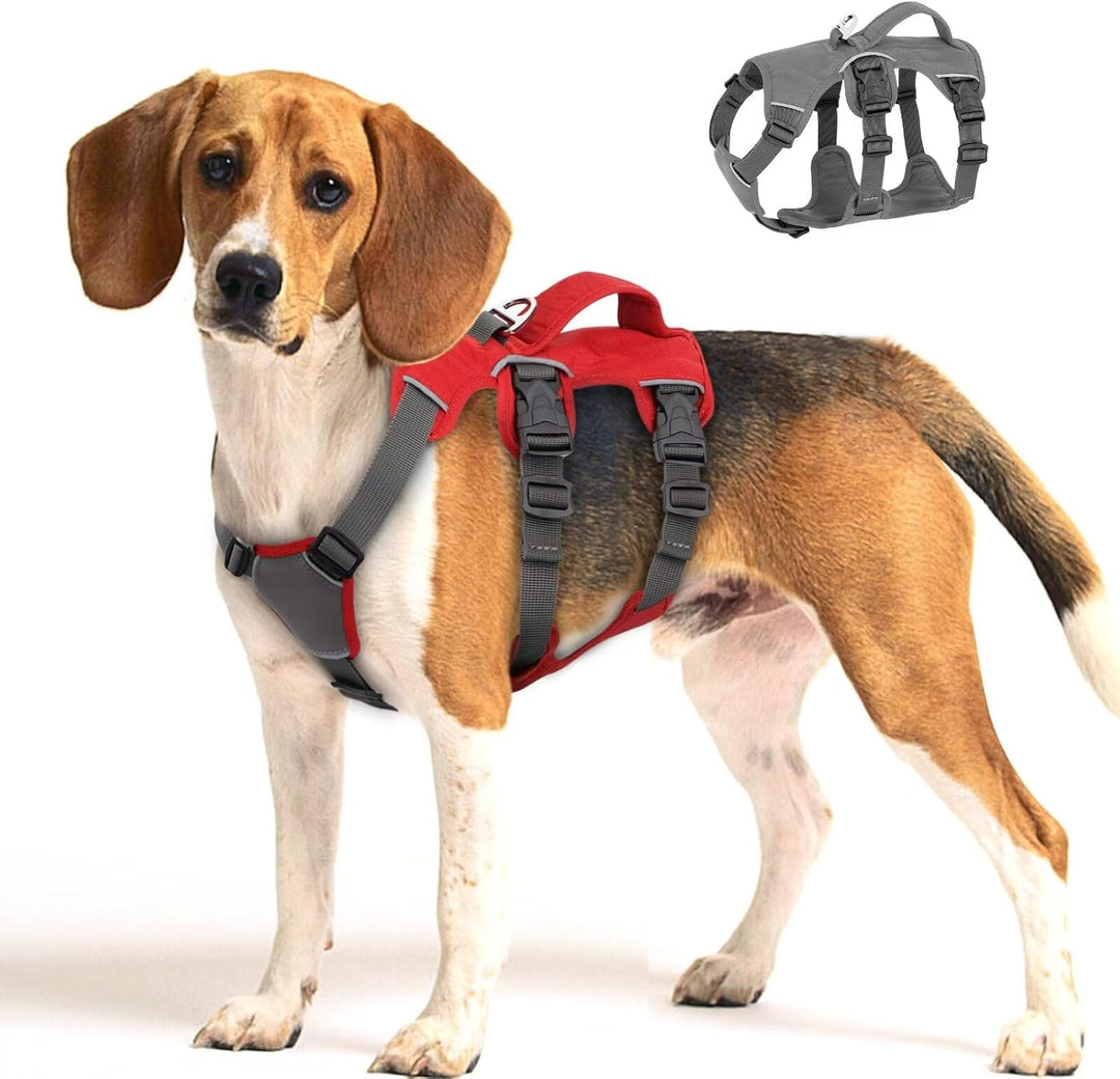 Beirui Ausbruchsicheres Hundegeschirr für kleine, mittelgrosse und grosse Hunde, reflektierendes Hun