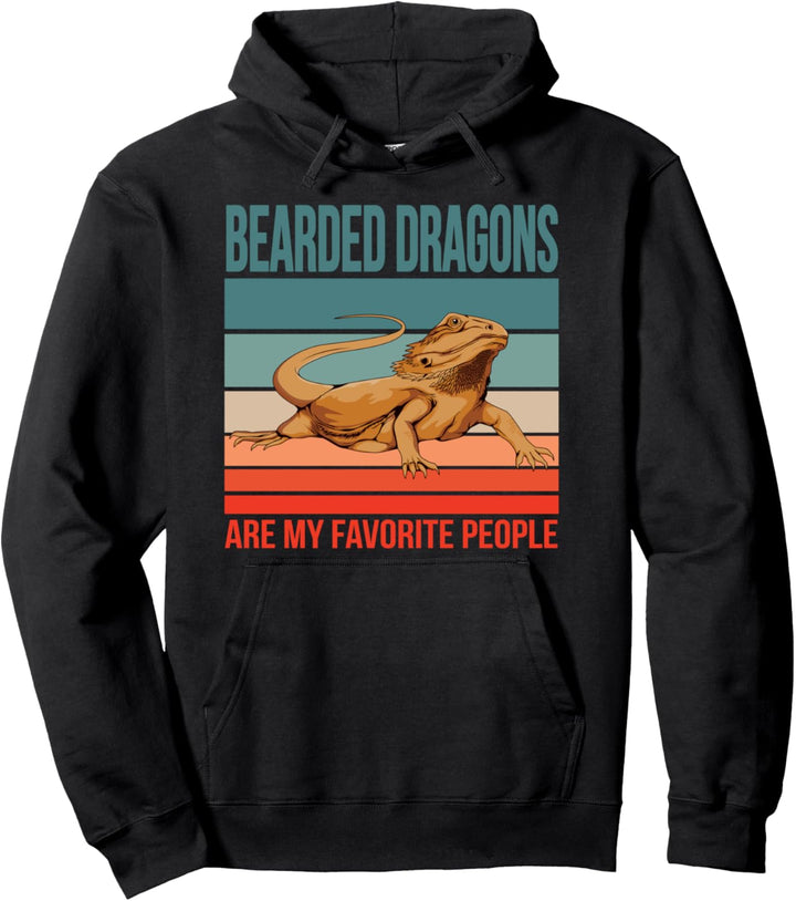 Bartagamen Liebling Reptil Bartagame Pullover Hoodie
