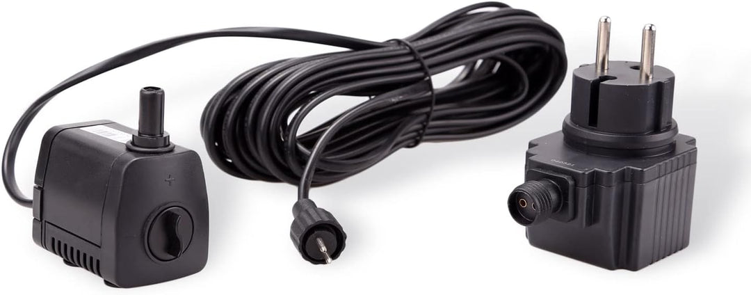 CLGarden Frosch Wasserspeier Set NSP9E mit strombetriebener Pumpe Springbrunnen für Gartenteich Wass