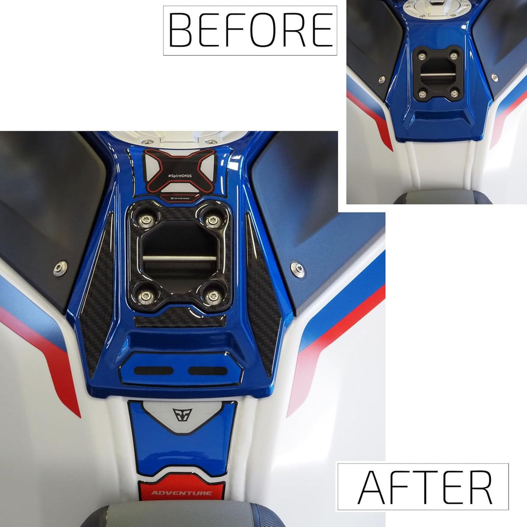 Resin Bike Aufkleber Motorrad Kompatibel Mit BMW R 1300 GS Adventure Trophy 2025-2026. Schutz Grip M