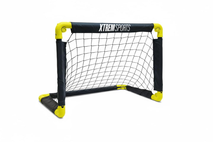 XTREM Sports Fussballtor Junior Faltbar, Fussballtor mit robustem Kunststoffrahmen, 50 x 44 x 44 cm,