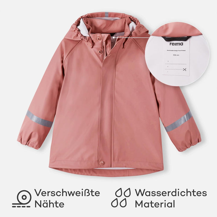 Reima Lampi Regenmantel Kinder pink