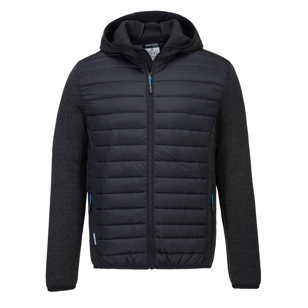 Portwest KX3 Hybrid Steppjacke, Grösse: XL, Farbe: Grau Marl, T832GMRXL XL Grey Marl, XL Grey Marl