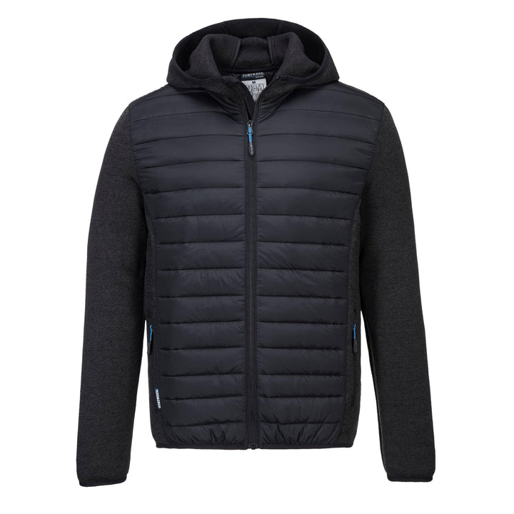 Portwest KX3 Hybrid Steppjacke, Grösse: XL, Farbe: Grau Marl, T832GMRXL XL Grey Marl, XL Grey Marl