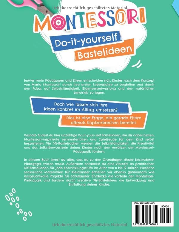 Montessori: Do-it-yourself Bastelideen, Taschenbuch