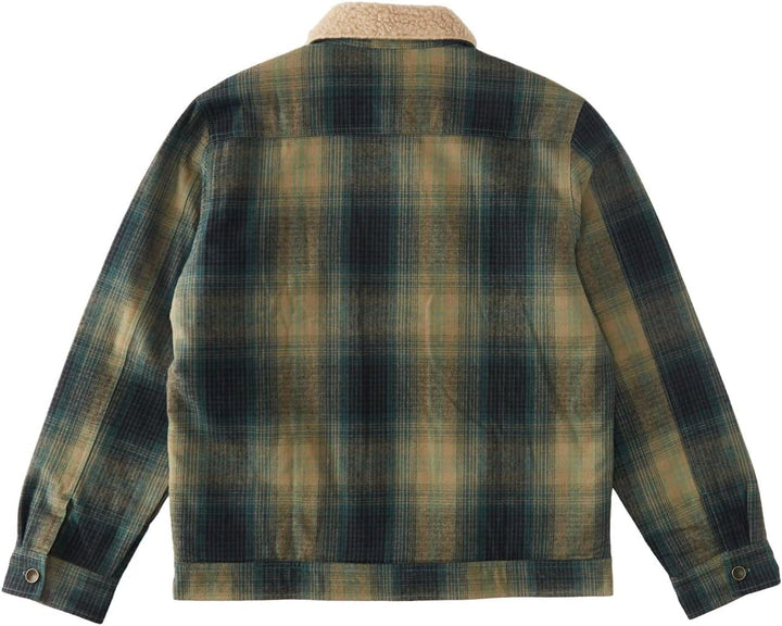 Billabong Herren Barlow Sherpa Windbreaker, Dunkler Wald