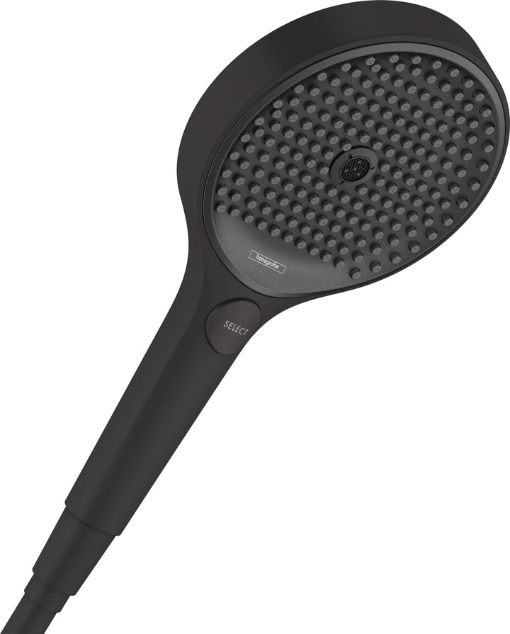 hansgrohe Duschkopf Rainfinity Regendusche (130mm, 3 Strahlarten) Mattschwarz Mattschwarz 130mm 3 St