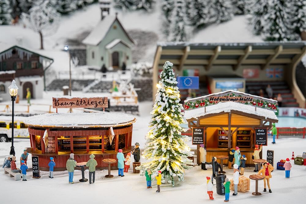 Weihnachtsmarktbesucher