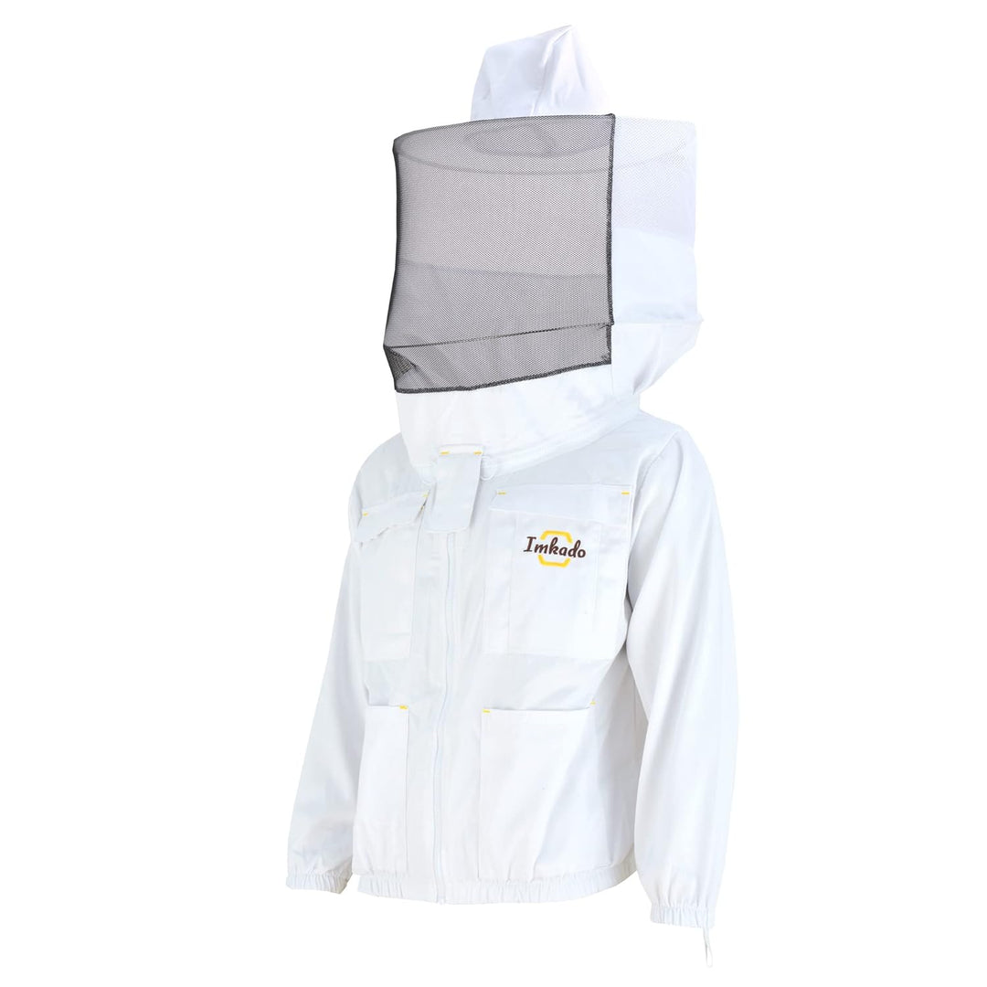 Imkado Imkerjacke, Schutzbekleidung für Imker - Schutz vor Bienenstichen - Schutzhemd, Schutzkleidun