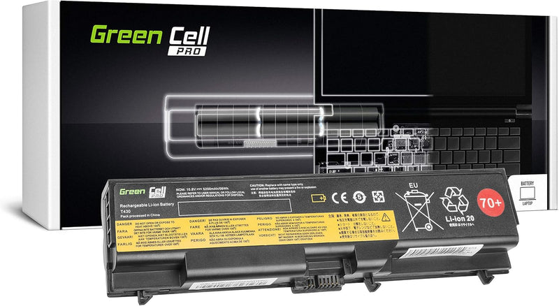 Green Cell® PRO Serie 45N1001 Laptop Akku für Lenovo ThinkPad T430 T430i T530 T530i W530 L430 L530 (