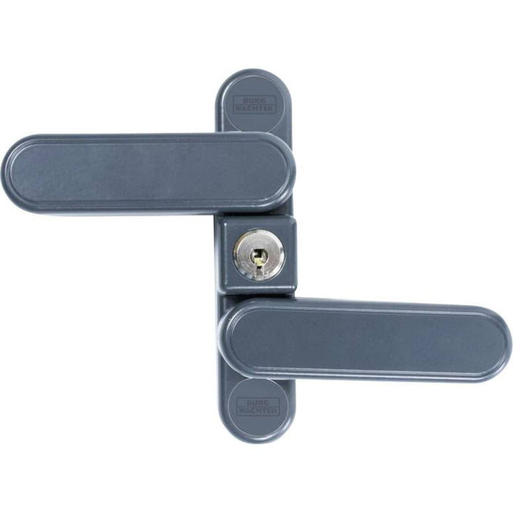 BURG-WÄCHTER Fenstersicherung, Einbruchschutz für Fenster und Balkontüren, Abschliessbar, Innen, Win