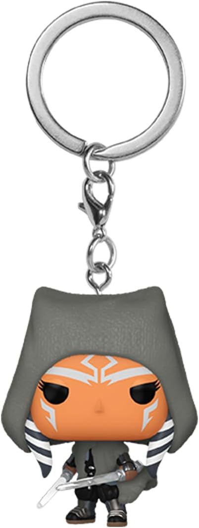 Funko Pop! Keychain: Ahsoka - Ahsoka Tano mit Dual Lightsabers - Star Wars Ahsoka - Neuartiger Schlü