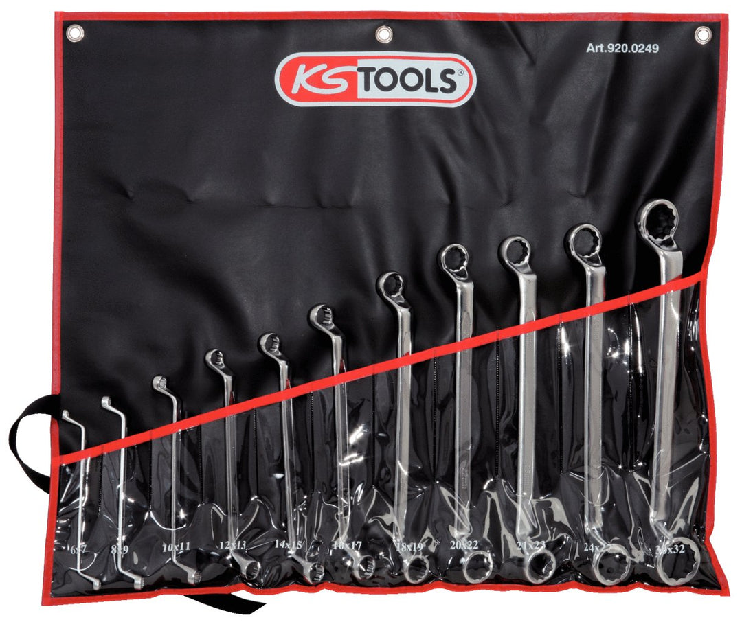 KS Tools 920.0280 ULTIMATEplus Doppel-Ringschlüssel-Satz, gekröpft 8-tlg. Zoll