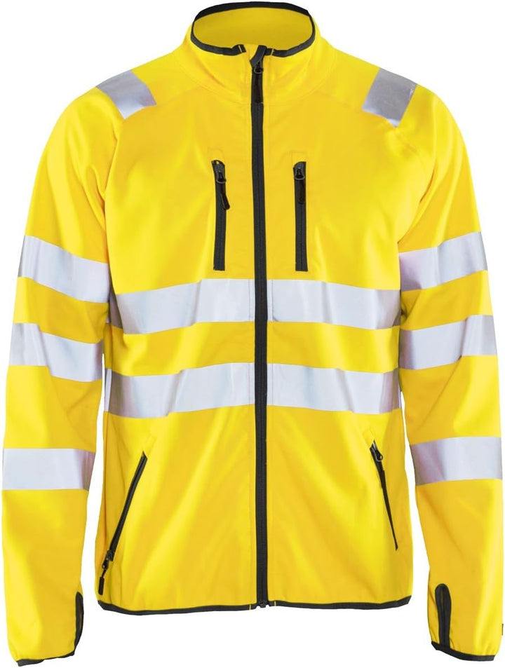 Blaklader 49062512 HIGH VIS JACKET Softshell, Gelb, grootte XL XL High Vis Gelb, XL High Vis Gelb