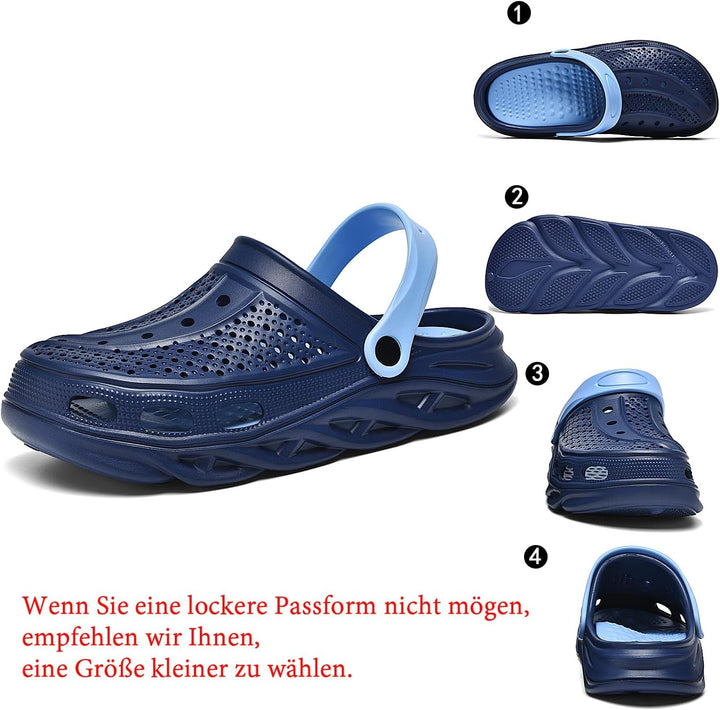 GULAKY Clogs & Pantoletten für Herren Gartenschuhe Orthopädische Schuhe Sandalen Damen Sommer Haussc