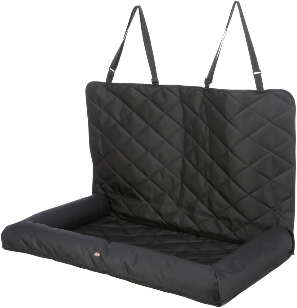 Trixie Autositz-Auflage doppelt 95 × 10 × 50 cm schwarz